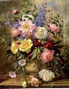unknow artist Floral, beautiful classical still life of flowers.093 Germany oil painting artist